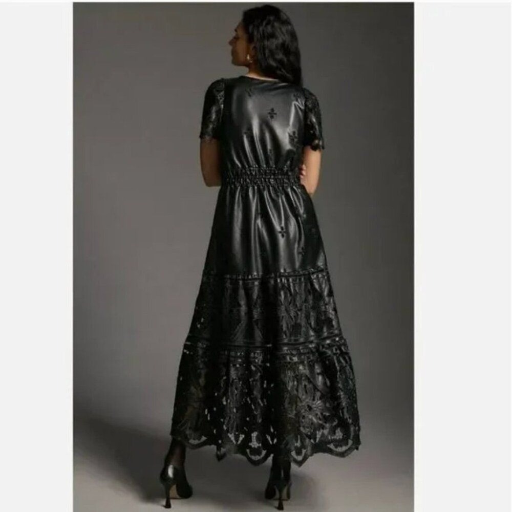 Anthropologie Somerset Maxi Dress Women's S Whimsigoth Gothic Lace - Picture 11 of 16
